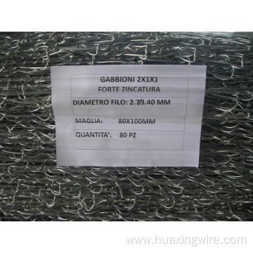 HEAVY ZINC HEXAGONAL MESH GABION